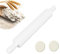Tissting Rouleau à Pâtisserie en Relief Motif de Fleur Broche d'Impression Biscuits au Sucre Rouleau à Gâteau Outil de Cuisson Décoratif en Option(B)