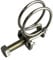 Boltza Doppeldraht-Schlauchschellen, Edelstahl, 18–22 mm, Teichrohrschraube, dicht, Koi-Fisch-Fitting, Filterpumpenklemme, 4 Stück, Silber