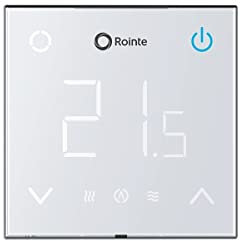 Thermostats wifi Rointe CT.2 TSMTIW2 pour le chauffage du sol Blanc