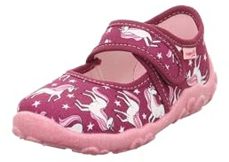 Superfit Mädchen Bonny 1-800283 Hausschuhe, Rot Mehrfarbig 5010, 37 EU