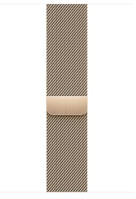 Apple Watch Band - Bracelet Milanais - 45 mm - Or - Regular