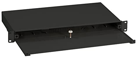 EFB-Elektronik Spleißbox ausziehbar 1HE ohne Frontblende, unbestückt, Schwarz (VSB-A-SW) Marke