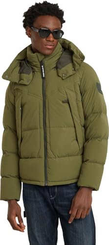 G-Star Herren G- Whistler Padded Hooded Jacke 2.0, Grün (shadow olive D25345-D518-B230), XL