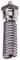 BNUSLO 12 V Glühkerze 01179016 Ersatz für Deutz Motor 1011 2011 TD2011L04 D2011L02F TD2011L02W F2L2011 F3M2011 BF4M2011 F4L1011F