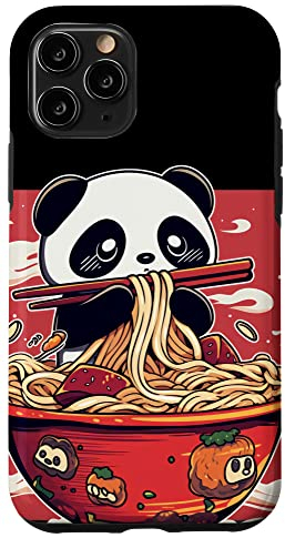 Japanischer Kawaii Panda Essen Ramen Hülle für iPhone 11 Pro