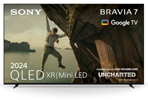 QLED TV Sony Bravia 7 65XR70 164 cm 4K UHD Google TV 2024 Black