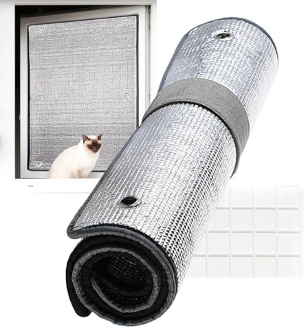 Rollo de aislamiento térmico, aislante reflectante, doble cara, aislante térmico para ventanas, aislamiento térmico para techo, jardín de invierno, parabrisas de coche