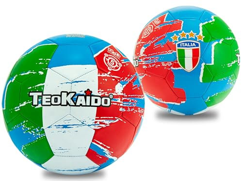Teorema - Fußball Teokaido Italia aus PVC, Größe 5, 260-280 g