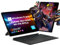 EYY 2 in 1 Laptop/Tablet Computer, Intel N100 (UP to 3.40GHz), 16GB LPDDR5 512GB SSD Windows 11 Laptop, 14 1920*1200 Resolution 16:10 Touchscreen, Wifi 6, BT5.2, HDMI, Backlit Keyboard, Dual Camera