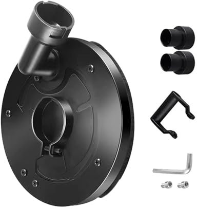 Staubschutz-Winkelschleifer, Schleif-Staubschutz - Schleifwinkelschleifer Staubschutz,Mehrzweck-Staubschutz mit staubfreiem, ergonomischem Griff zum Polieren von Autos, Marmorreparaturarbeiten und Fli