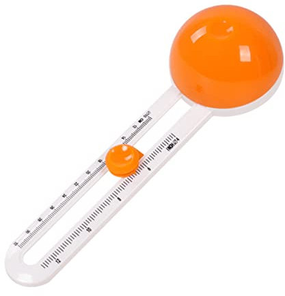 Peosaard Taglierina Rotante di Carta Circolare Trimmer Artigianato schede Fai -da -Te Che producono Strumenti di Taglio delle Forniture, taglierina di Carta Circolare