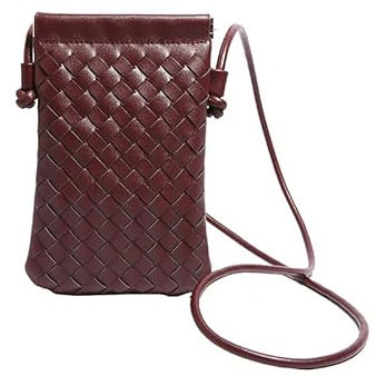 Dasellfa Borsa Tracolla Donna Porta Cellulare, Porta Cellulare da Collo, Portacellulare da Collo Donna, Mini Borsa a Tracolla Cinghie Regolabili Staccabili, Piccola