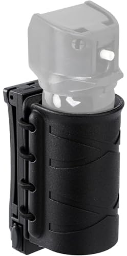 Woltechz Open Top OC/Mace Spray Holster for Duty Belt/Vest Quick Release Pepper Spray Case MK3/MK4 Canister Holder Polymer Carrier Sheath for Women and Men