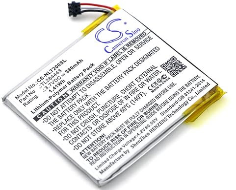 CS CF - Batería de repuesto para Nest A0013, termostato de aprendizaje de 2ª generación, termostato de aprendizaje de 3ª generación, termostato de aprendizaje de 3ª generación, T3007ES, T3008US