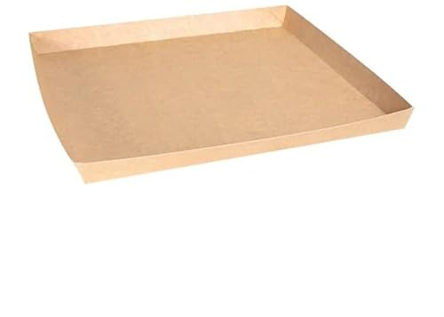 Notpla 10 Inches Pizza Tray, Pack 350 | Serves hot takeaway options reliably in heavy commercial environments or busy pizzerias, supporting fast-paced dining.