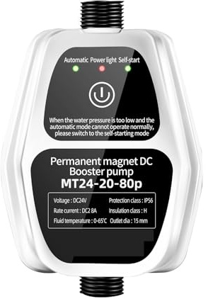 Wasserpumpen-Druckregler, Booster-Pumpe, bürstenlos, automatischer Wasserdruckregler, Home-Boost-Heizung, 24 V, kleines Solarrohr, räuschlos(100W)