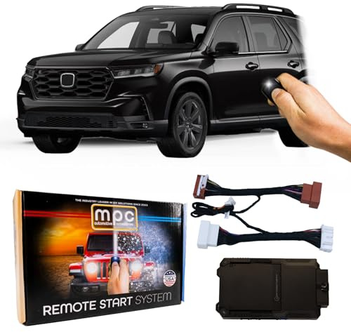 MPC Fernstart-Set, kompatibel mit Honda Pilot 2023–2025, Plug-and-Play, 3-fache Drucksperre zum Starten, kein Kabelspleißen, USA Tech Support