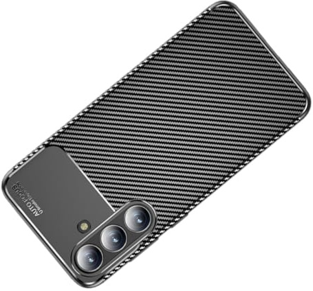 betterfon Hülle Kompatibel mit Samsung Galaxy S25 FE | Handyhülle Silikon Back Cover Case TPU Bumper | Schwarz