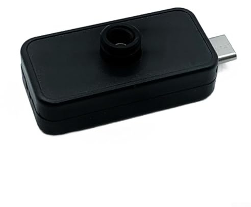 MLX90640 Imageur thermique 32 x 24 pour capteur infrarouge de type C avec plage de -40 à 380 °C, champ de vision 55 x 35 °, compatible avec smartphones OTG