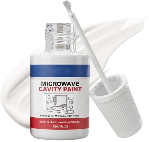 Whnbuij Pintura Para Microondas – 30 ml Recubrimiento Reparador, elegant, De Electrodomésticos Reparadora Interior, Uso En Cocina Comercial | Multipurpose Outdoor Indoor Utility