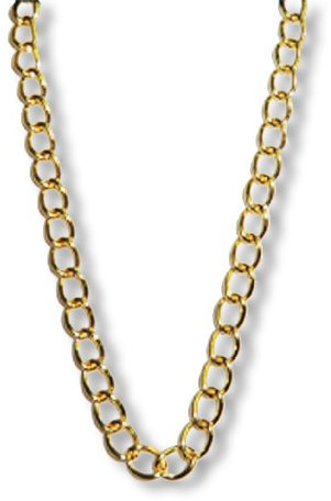 Goldene Halskette