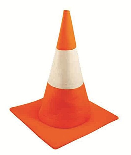 NEW FANCY DRESS UNISEX ADULT TRAFFIC ROAD CONE HAT ORANGE STAG NIGHT COSTUME ACCESSORY