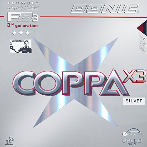 DONIC Coppa X3 Silver, TT-Belag, NEU, OVP, inkl. Lieferung
