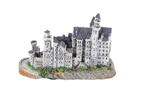 Hobbyfun Mini Skulptur Schloss Neuschwanstein Figur Deko Tortendeko Ritterburg Souvenir