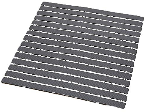 PP GITTERROST RUTSCHFEST 53,5X53,5CM - GRAU WEISS