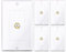 GearIT 4-Pack Coax/Coaxial F-Type Wall Plate, Single Gang for TV Box, TV Wall Jack, TV Cable Wall Connector, Cable Line, Cable Outlet, Cable Cover Faceplate in White, 4-Pk