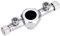 Zerodis Aquarium CO2 Splitter Regulator, Aquarium Präzise Nadelventil CO2 Splitter Magnetregler für Aquarium Plant CO2 Tank(2-Wege)