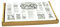 Hostelnovo - 500 Piezas Papel Antigrasa - Papel Kraft Blanco - 30 x 20 cm - Hamburguesas, Kebab, Papas Fritas, Sandwich - Papel encerado Alimentos - Patrón Leyendas del Ajedrez