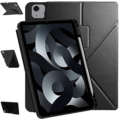 DONGZHU Custodia per iPad Air 5th 2022, 4th Generation 2020 10.9 Inch, iPad Pro 11 Inch 2021/2020/2018 Release Angolo regolabile, Auto Sleep/Wake, con supporto per penna.