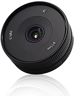 AstrHori 14mm F4.5 Ultra Grandangolo APS-C Obiettivo fotocamera Prime manuale compatibile con Canon EF-M-Mount Nero
