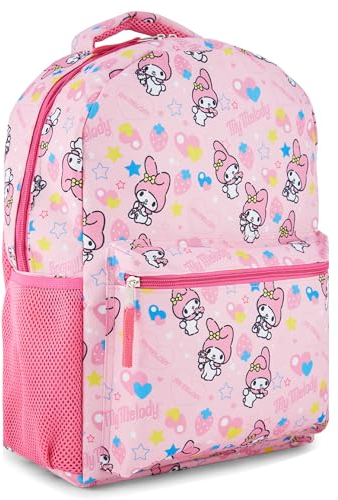 SANRIO Hello Kitty Schulrucksack - Offiziell lizenziert, Einheitsgröße, Pink, Modern