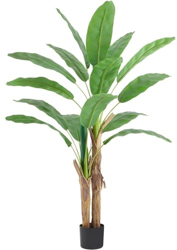 Künstliche Pflanze Kunstbaum Künstlicher Baum Künstlicher Bananenbaum, Künstliche Bananenbäume Für Drinnen Und Draußen, Für Zuhause, Büro, Wohnzimmer, Schlafzimmer Künstliche Pflanzen Kunstpflanze ( S