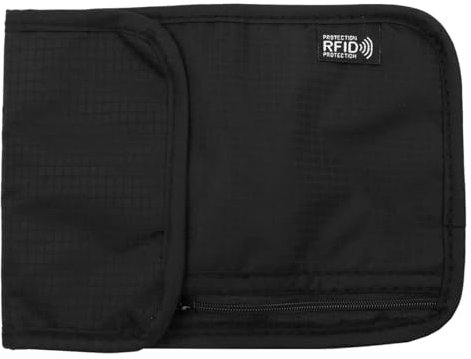 Ieron Brustbeutel, Brustbeutel für Damen und Herren, sichere Brustbeutel und Reisepasshülle mit RFID-Blockierung, Brusttasche für Reisen, wasserdicht, versteckt, Diebstahlschutz