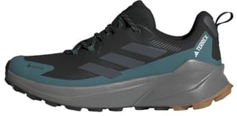 adidas Men's Terrex Trailmaker 2 Gore-TEX Hiking Shoes, Core Black/Grey Six/Preloved Teal, 9.5 UK