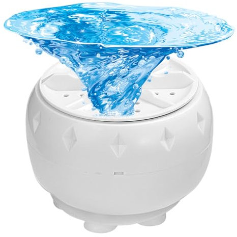 Lavatrice ad ultrasuoni portatile: lavatrice a basso rumore a turbina ad ultrasuoni plug-in, piccola lavatrice a ultrasuoni con cavo USB per viaggi d'affari familiari