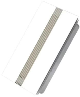 RUNZE765Z Ventilatore di Scarico Ventilatore da soffitto Integrato for Bagno, Cucina, Illuminazione del Bagno, Ventilatore di Scarico 2 in 1, 30 × 60 cm Ventilatori per Cucina