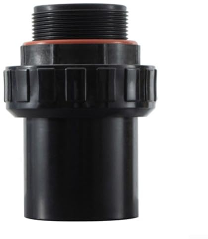Raccord de filtre à sable pour piscine, raccords en PVC de 3,8 cm et 5,1 cm pour une installation facile (3,8 cm noir)