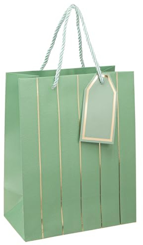 Elegante Geschenkverpackung mit Streifen und edlem Design