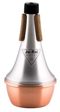 Jo-Ral Trumpet Straight Mute - Copper Bottom (TPT-1C)