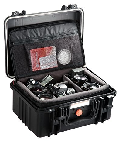 Vanguard Supreme 37D Wasserdicht Koffer mit Dividers schwarz