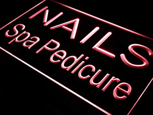 ADVPRO i357-r Nails Spa Pedicure Beauty Salon Neon Light Sign