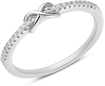 Unique Sports Schmaler Ring Unendlichkeitszeichen 925er Silber SR0308