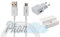 Phonillico® Pack Dock Chargeur Blanc pour Samsung Galaxy A5 2016 - Cable Chargeur Universel Port Micro USB Data Chargeur Synchronisation Transfert Donnees Mesure 1 Metre Chargeur Secteur Prise Murale Chargeur Dock Station d'Accueil Rechargement Batterie Chargeur Bureau Universel Connecteur Micro USB