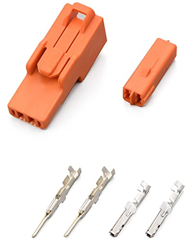 DAYTONA Stecker Set für HONDA Blinker 2-polig, orange