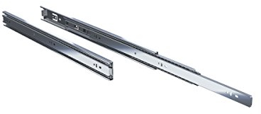 TCH Hardware Schubladenschiene mit Kugellager, aus Stahl, für Küchenschrank, Schreibtisch, Schublade mit 45 kg Tragkraft – 35,6 cm, 40,6 cm, 45,7 cm, 50,8 cm, 55,9 cm, 61 cm