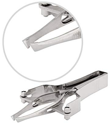 Pince à épiler automatique St Steel par Belini | Pince à épiler automatique pour sourcils | Épilateur de poils du visage – Légère, flexible et durable